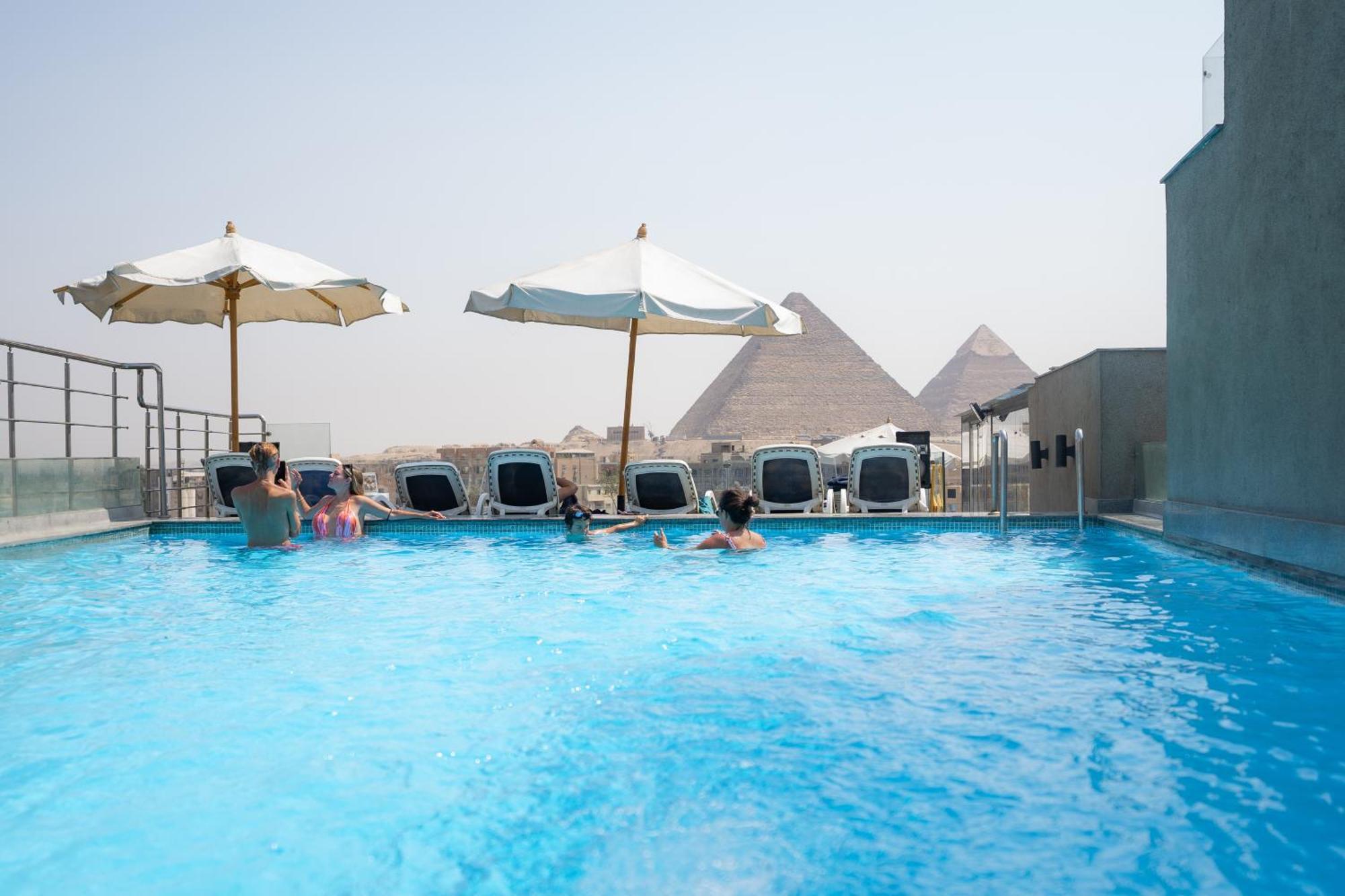 New Pyramid Front Hotel Al Kawm al Akhdar 외부 사진